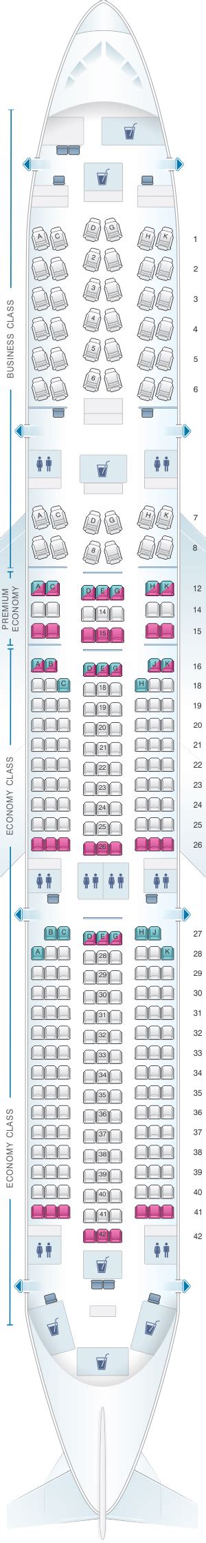 airbus a350-900 seat map|Airbus A350.
